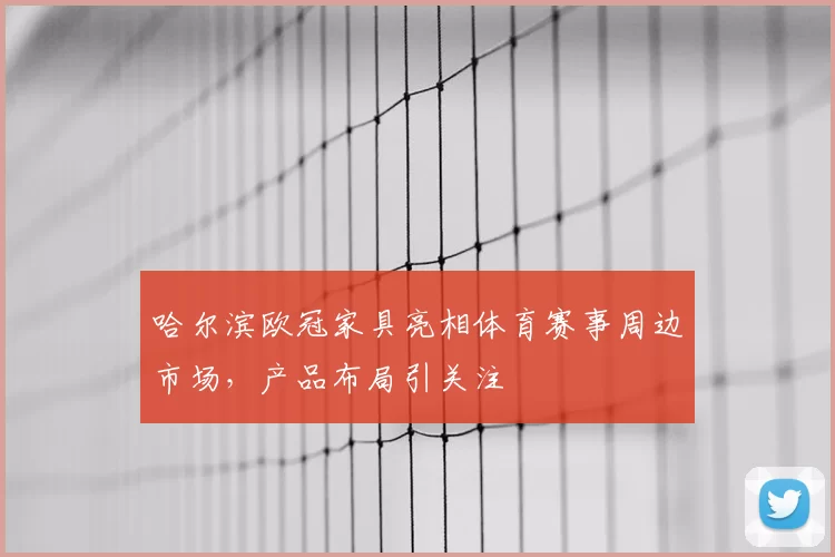 哈尔滨欧冠家具亮相体育赛事周边市场,产品布局引关注