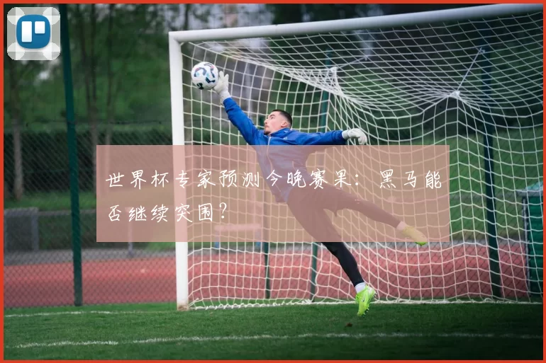 世界杯专家预测今晚赛果:黑马能否继续突围?