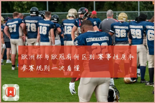 欧洲杯与欧冠有何区别 赛事性质和参赛规则一次看懂
