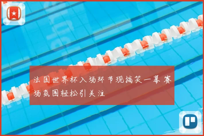 法国世界杯入场环节现搞笑一幕 赛场氛围轻松引关注