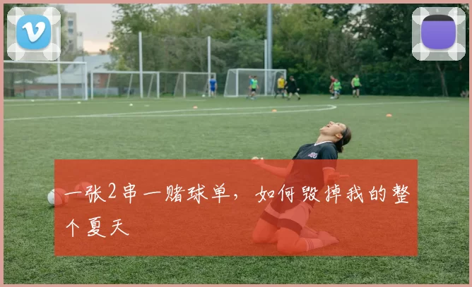 一张2串一赌球单，如何毁掉我的整个夏天